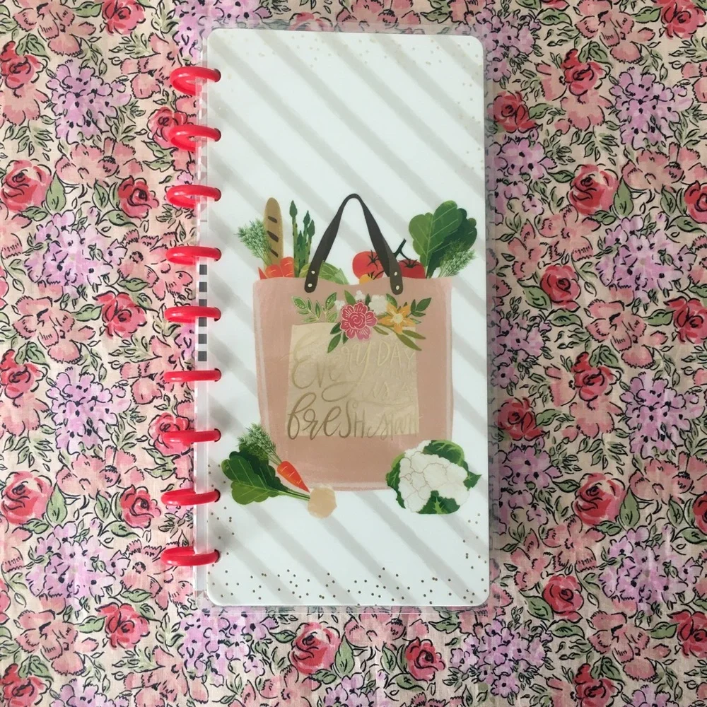 The Happy Planner - Classic Half Sheet Note Pad - Foodie